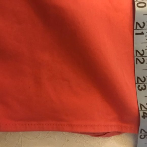 Avenue Stretch coral 6 gore circle skirt Size 20 - Picture 5 of 5